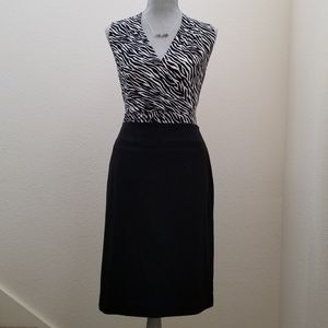 NWOT Alfani Black Pencil Skirt